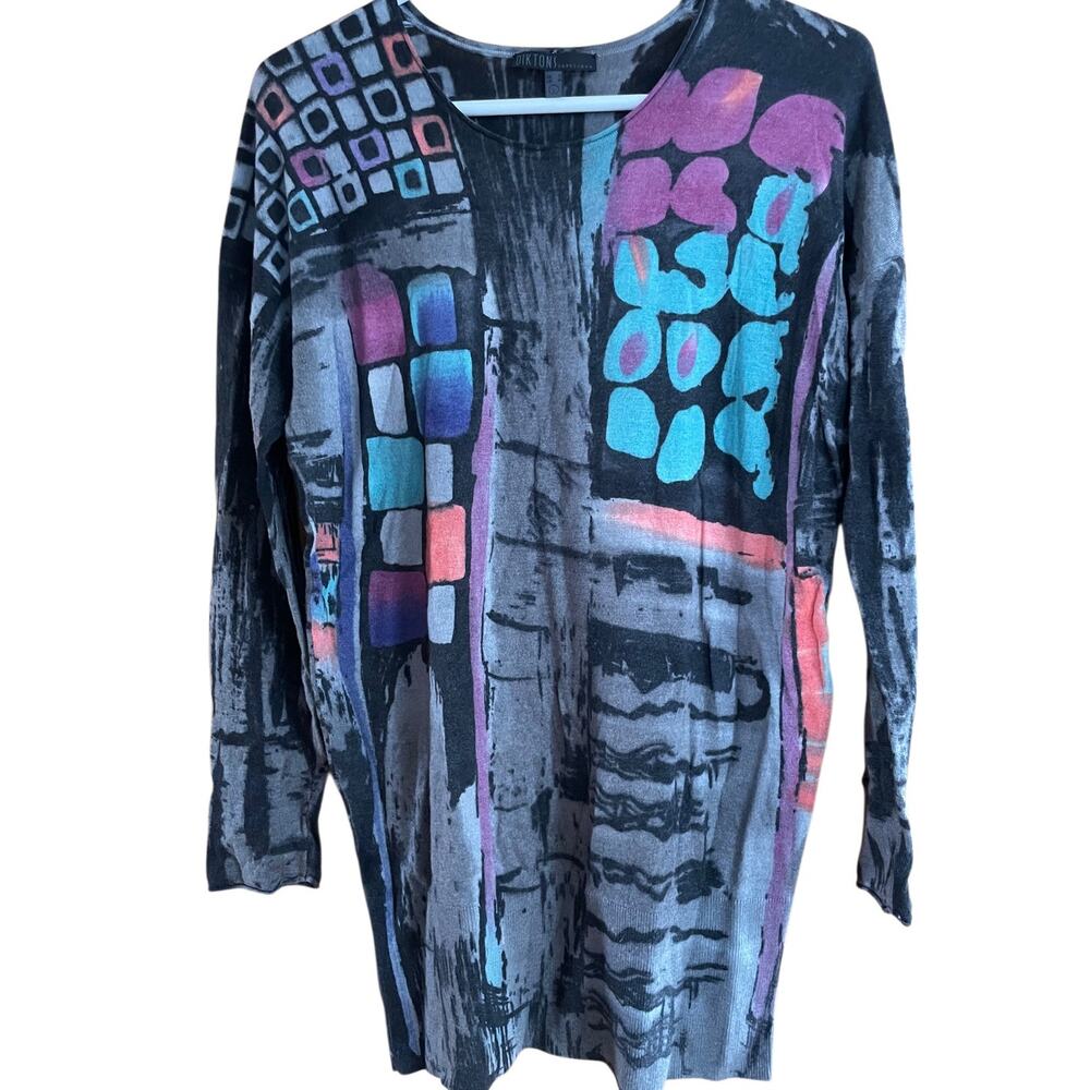 Diktons Barcelona Multi-Colored Sweater
